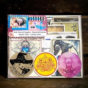 Witch Bag 1 - Collection Of 60 Witch Junk Journal Inspiring & Sassy Sayings